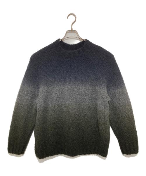 sacai（サカイ）sacai (サカイ) Tie Dye Knit Pullover　タイダイニットプルオーバー　	22-02916M ブラック サイズ:3の古着・服飾アイテム
