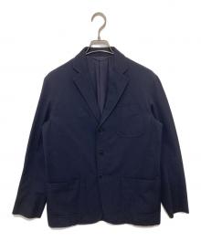 COMOLI（コモリ）の古着「ウール ナイロン 3B / テーラードジャケット ジャケット　L03-01001」｜ネイビー