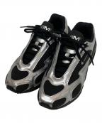 NIKEナイキ）の古着「Air Max Muse Women's Ashen Slate（エアマックスミューズ）FV1920-001 / ローカットスニーカー」｜ブラック×シルバー