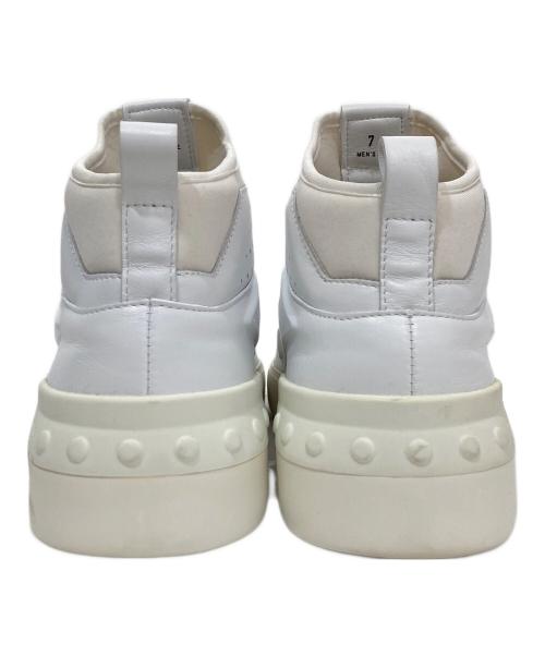 TOD'S（トッズ）TOD'S (トッズ) NO CODE X High Top in Leather (ノーコード X ハイトップ スニーカー)  XXM14C0DY90KZ5B001 ホワイト サイズ:7の古着・服飾アイテム