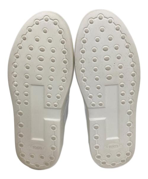 TOD'S（トッズ）TOD'S (トッズ) NO CODE X High Top in Leather (ノーコード X ハイトップ スニーカー)  XXM14C0DY90KZ5B001 ホワイト サイズ:7の古着・服飾アイテム