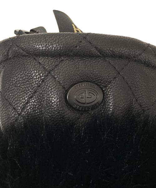 GOLDBERGH（ゴールドバーグ）GOLDBERGH (ゴールドバーグ) ヒル フェイクファー ミトン グローブ ブラックの古着・服飾アイテム