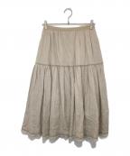 FOXEYフォクシー）の古着「SKIRT MANOIR　スカートマノアール　44165」｜ベージュ