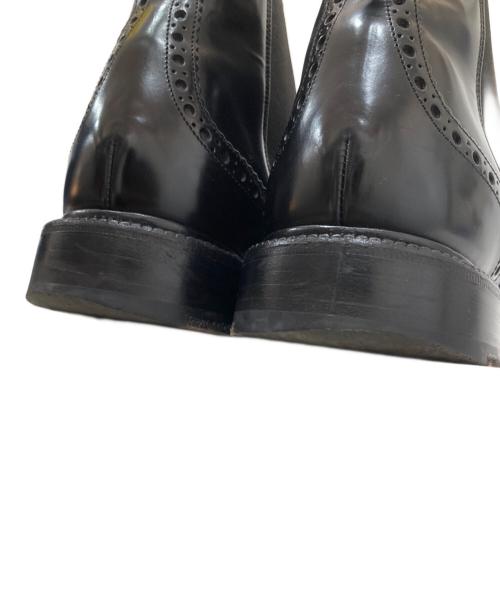 CHURCH'S（チャーチ）CHURCH'S (チャーチ) KETSBY / ウイングチップ サイドゴアブーツ ブラック サイズ:7.5Fの古着・服飾アイテム