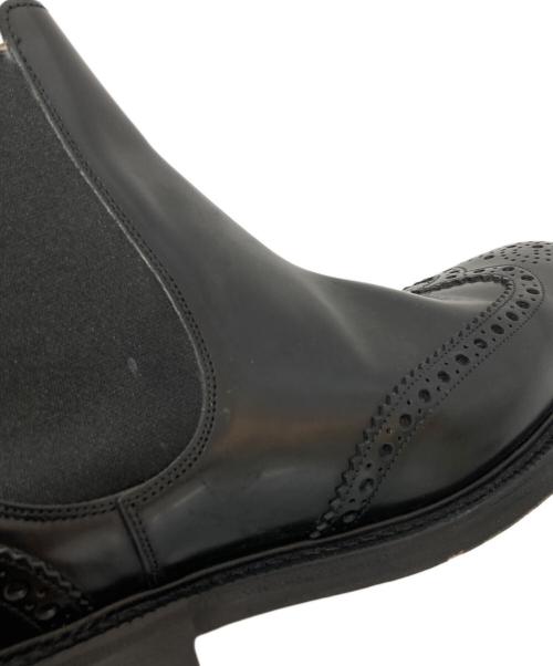 CHURCH'S（チャーチ）CHURCH'S (チャーチ) KETSBY / ウイングチップ サイドゴアブーツ ブラック サイズ:7.5Fの古着・服飾アイテム