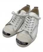 UNDERCOVER×RIDING EQUIPMENT RESEARCHアンダーカバー×ライディングエクイップメントリサーチ）の古着「ローカットスニーカー 21AW HELTER SKELTER」｜ホワイト