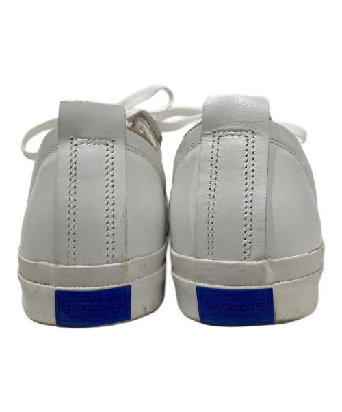 UNDERCOVER（アンダーカバー）UNDERCOVER (アンダーカバー) RIDING EQUIPMENT RESEARCH (ライディングエクイップメントリサーチ) ローカットスニーカー 21AW HELTER SKELTER ホワイト サイズ:Sの古着・服飾アイテム