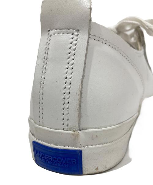 UNDERCOVER（アンダーカバー）UNDERCOVER (アンダーカバー) RIDING EQUIPMENT RESEARCH (ライディングエクイップメントリサーチ) ローカットスニーカー 21AW HELTER SKELTER ホワイト サイズ:Sの古着・服飾アイテム