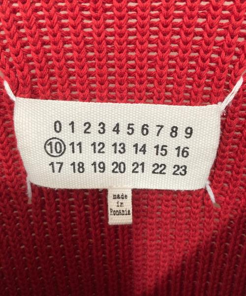Maison Margiela（メゾンマルジェラ）Maison Margiela (メゾンマルジェラ) ラウンドネックニット　S50HA0507 レッド サイズ:Sの古着・服飾アイテム