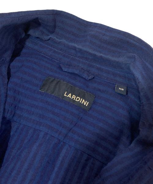LARDINI（ラルディーニ）LARDINI (ラルディーニ) シアサッカーテーラードジャケット EGC1054 ネイビー サイズ:XSの古着・服飾アイテム