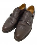 PARABOOTパラブーツ）の古着「ダブルモンクストラップシューズ　レザーシューズ　WILLIAM　73573」｜ブラウン