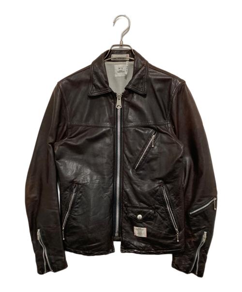 BEDWIN（ベドウィン）BEDWIN (ベドウィン) シングルレザージャケット ブラック サイズ:-の古着・服飾アイテム