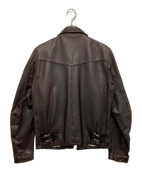 BEDWIN（ベドウィン）BEDWIN (ベドウィン) シングルレザージャケット ブラック サイズ:-の古着・服飾アイテム