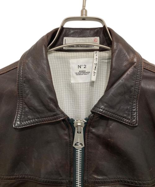 BEDWIN（ベドウィン）BEDWIN (ベドウィン) シングルレザージャケット ブラック サイズ:-の古着・服飾アイテム