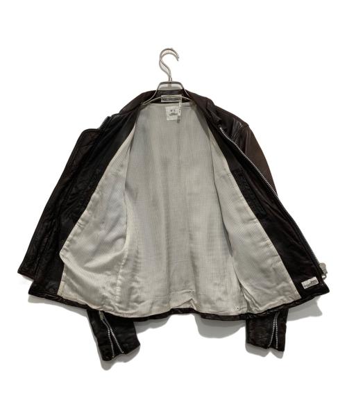 BEDWIN（ベドウィン）BEDWIN (ベドウィン) シングルレザージャケット ブラック サイズ:-の古着・服飾アイテム