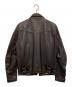 BEDWIN (ベドウィン) シングルレザージャケット ブラック サイズ:-：13000円