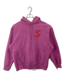 SUPREME（シュプリーム）の古着「S Logo Hooded Sweatshirt 20AW」｜ピンク
