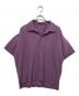 HOMME PLISSE ISSEY MIYAKE（オム プリッセ イッセイ ミヤケ）の古着「25SS MONTHLY COLOR APRIL（マンスリーカラー エイプリル）プリーツシャツ HP51-JJ117 / 半袖シャツ」｜パープル