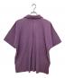HOMME PLISSE ISSEY MIYAKE 25SS MONTHLY COLOR APRIL（マンスリーカラー エイプリル）プリーツシャツ HP51-JJ117 / 半袖シャツ パープル サイズ:３：27000円