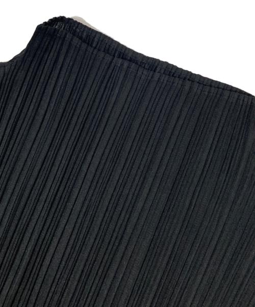 PLEATS PLEASE（プリーツプリーズ）PLEATS PLEASE (プリーツプリーズ) プリーツブラウス ブラック サイズ:4の古着・服飾アイテム