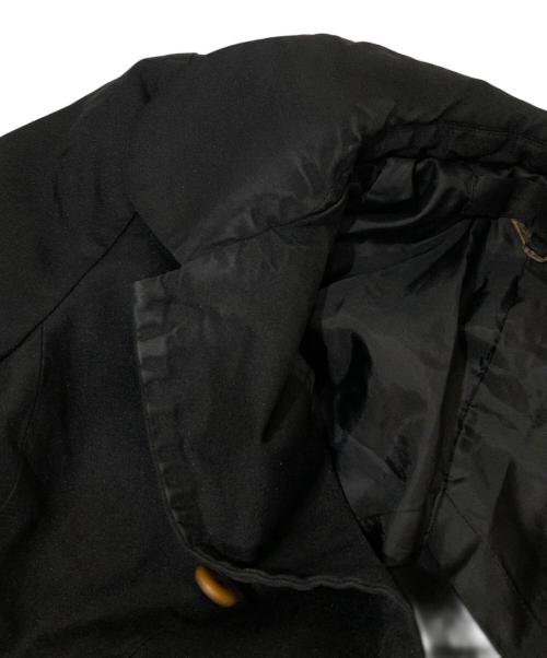 COMME des GARCONS COMME des GARCONS（コムデギャルソン コムデギャルソン）COMME des GARCONS COMME des GARCONS (コムデギャルソン コムデギャルソン) ラウンドカラージャケット RQ-J032　AD2015 ブラック サイズ:Mの古着・服飾アイテム