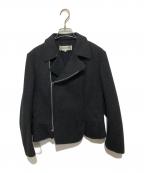 ROBE DE CHAMBRE COMME DES GARCONSローブドシャンブル コムデギャルソン）の古着「ウールライダースジャケット RN-J021　AD2004」｜グレー