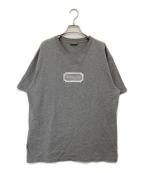DIOR HOMMEディオール オム）の古着「ロゴ エンブロイダリー Tシャツ　ロゴ刺繍Ｔシャツ　343J696C0554」｜グレー
