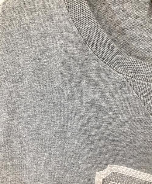 DIOR HOMME（ディオール オム）DIOR HOMME (ディオール オム) ロゴ エンブロイダリー Tシャツ　ロゴ刺繍Ｔシャツ　343J696C0554 グレー サイズ:XXLの古着・服飾アイテム