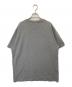 DIOR HOMME (ディオール オム) ロゴ エンブロイダリー Tシャツ　ロゴ刺繍Ｔシャツ　343J696C0554 グレー サイズ:XXL：36000円