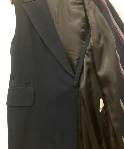 Y's PINK（ワイズ ピンク）Y's PINK (ワイズ ピンク) ストライプロングジレ　YL-J41-830 ネイビー サイズ:SIZE 1の古着・服飾アイテム