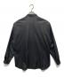 COMOLI (コモリ) LEATHER SHIRT　ディアスキン　レザーシャツ　S03-01015 ブラック サイズ:3：50000円