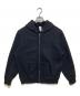 COMOLI（コモリ）の古着「コットン吊裏毛 ジップパーカー　Y03-05021」｜ブラック