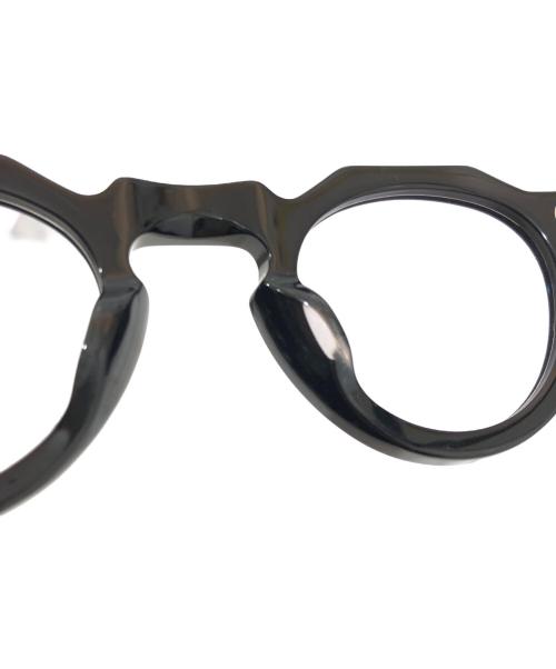 Lesca Lunetier（レスカルネティエ）Lesca Lunetier (レスカルネティエ) Mod.Pica COL.100　メガネ　アイウェア　フランスブランド ブラックの古着・服飾アイテム