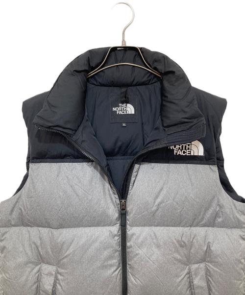 THE NORTH FACE（ザ ノース フェイス）THE NORTH FACE (ザ ノース フェイス) ノベルティーヌプシベスト　ダウンベスト　ND91844 グレー サイズ:XLの古着・服飾アイテム