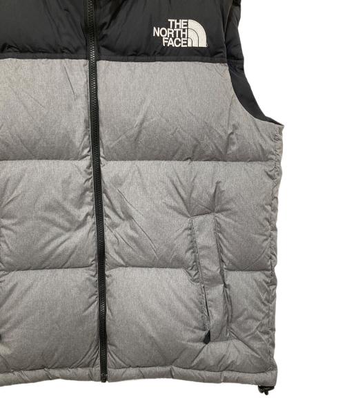 THE NORTH FACE（ザ ノース フェイス）THE NORTH FACE (ザ ノース フェイス) ノベルティーヌプシベスト　ダウンベスト　ND91844 グレー サイズ:XLの古着・服飾アイテム