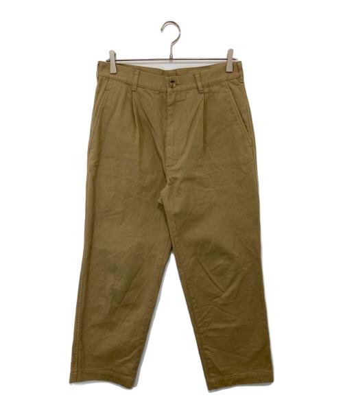 COMME des GARCONS HOMME（コムデギャルソン オム）COMME des GARCONS HOMME (コムデギャルソン オム) タックパンツ　HL-P028　AD2023 ブラウン サイズ:Sの古着・服飾アイテム