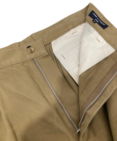 COMME des GARCONS HOMME（コムデギャルソン オム）COMME des GARCONS HOMME (コムデギャルソン オム) タックパンツ　HL-P028　AD2023 ブラウン サイズ:Sの古着・服飾アイテム