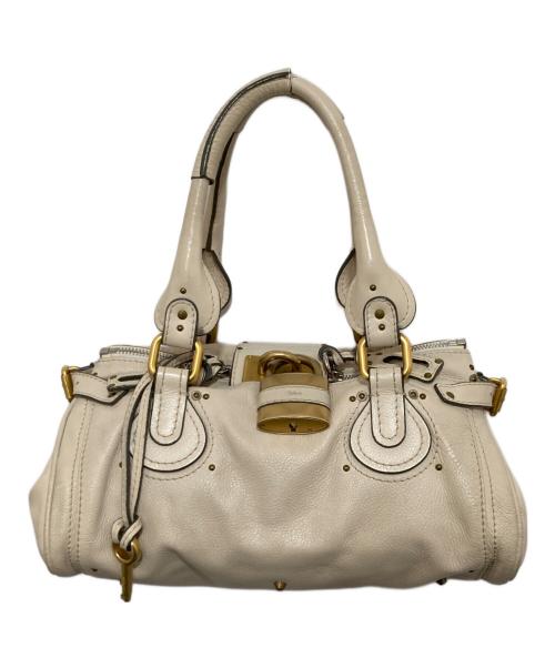 Chloe（クロエ）Chloe (クロエ) Paddington（パディントン） / ハンドバッグ アイボリーの古着・服飾アイテム