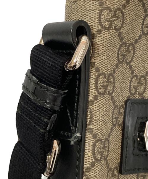 GUCCI（グッチ）GUCCI (グッチ) GGスプリームメッセンジャーバッグ ショルダーバッグ 406374 ブラウンの古着・服飾アイテム