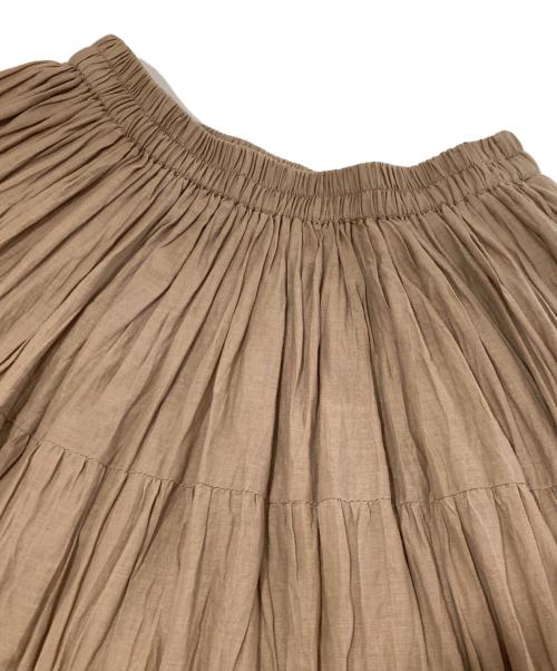 MARIHA（マリハ）MARIHA (マリハ) 草原の虹のスカート　3212234002 ベージュ サイズ:36の古着・服飾アイテム