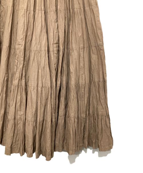 MARIHA（マリハ）MARIHA (マリハ) 草原の虹のスカート　3212234002 ベージュ サイズ:36の古着・服飾アイテム