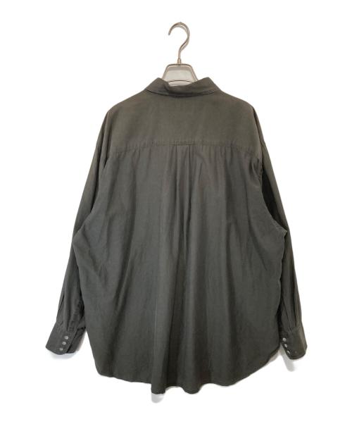 Marvine Pontiak Shirt Makers（マーヴィンポンティアックシャツメイカーズ）Marvine Pontiak Shirt Makers Regular Collar 3 Button SH　レギュラーカラースリーボタンシャツ　MRSM-1901S グレー サイズ:one sizeの古着・服飾アイテム