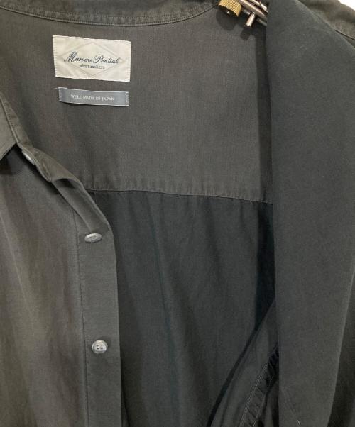Marvine Pontiak Shirt Makers（マーヴィンポンティアックシャツメイカーズ）Marvine Pontiak Shirt Makers Regular Collar 3 Button SH　レギュラーカラースリーボタンシャツ　MRSM-1901S グレー サイズ:one sizeの古着・服飾アイテム