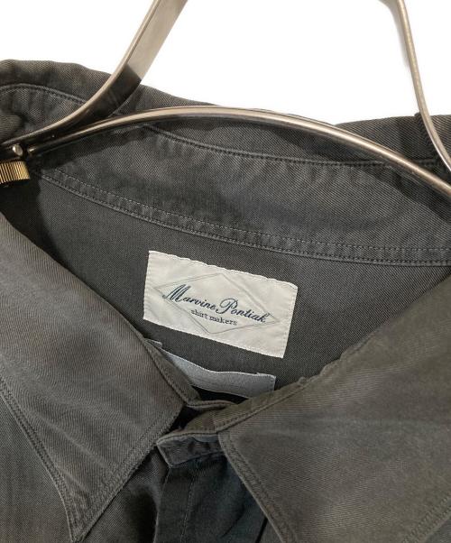 Marvine Pontiak Shirt Makers（マーヴィンポンティアックシャツメイカーズ）Marvine Pontiak Shirt Makers Regular Collar 3 Button SH　レギュラーカラースリーボタンシャツ　MRSM-1901S グレー サイズ:one sizeの古着・服飾アイテム