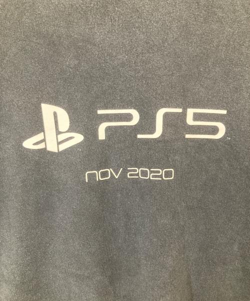 BALENCIAGA（バレンシアガ）BALENCIAGA (バレンシアガ) PS5ロゴプリント半袖Tシャツ ブラック サイズ:Lの古着・服飾アイテム