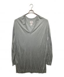 MARTIN MARGIELA（マルタン・マルジェラ）の古着「シルクニットワンピース/S29HA0484」｜グレー