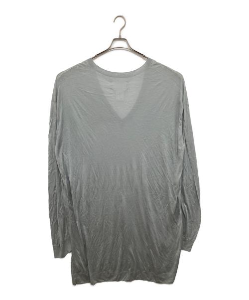 MARTIN MARGIELA（マルタン・マルジェラ）Martin Margiela (マルタン・マルジェラ) シルクニットワンピース/S29HA0484 グレー サイズ:Sの古着・服飾アイテム