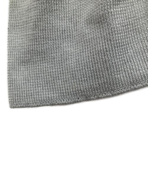 MARTIN MARGIELA（マルタン・マルジェラ）Martin Margiela (マルタン・マルジェラ) シルクニットワンピース/S29HA0484 グレー サイズ:Sの古着・服飾アイテム