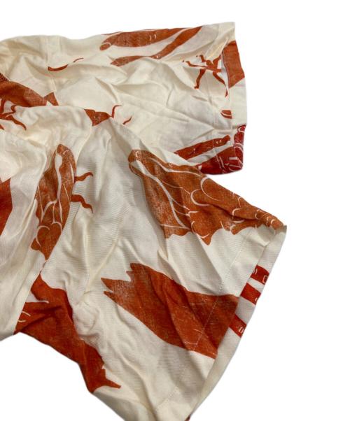 Acne studios（アクネ ストゥディオズ）Acne studios (アクネ ストゥディオズ) アロハ オープンカラーシャツ   FN-WN-BLOU00320 アイボリー サイズ:36の古着・服飾アイテム