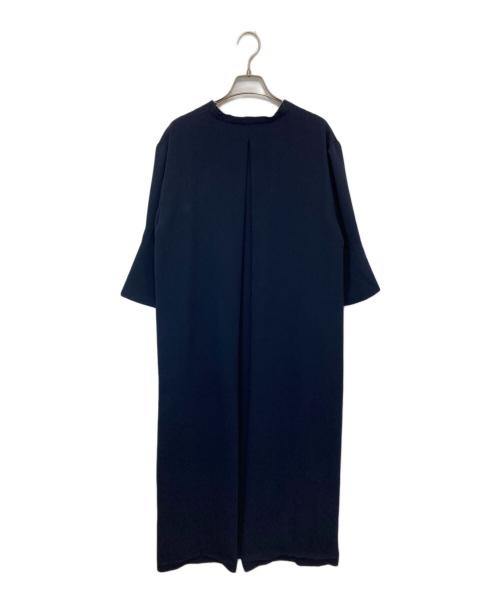 ADORE（アドーア）ADORE (アドーア) クリアジョーゼットワンピース ネイビー サイズ:36の古着・服飾アイテム